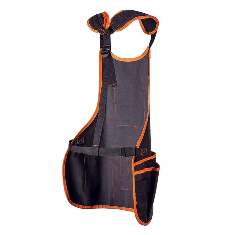 Grembiule da lavoro con 10 tasche per attrezzi, grembiule per lavorazione del legno Grembiule per attrezzi durevole in Oxford