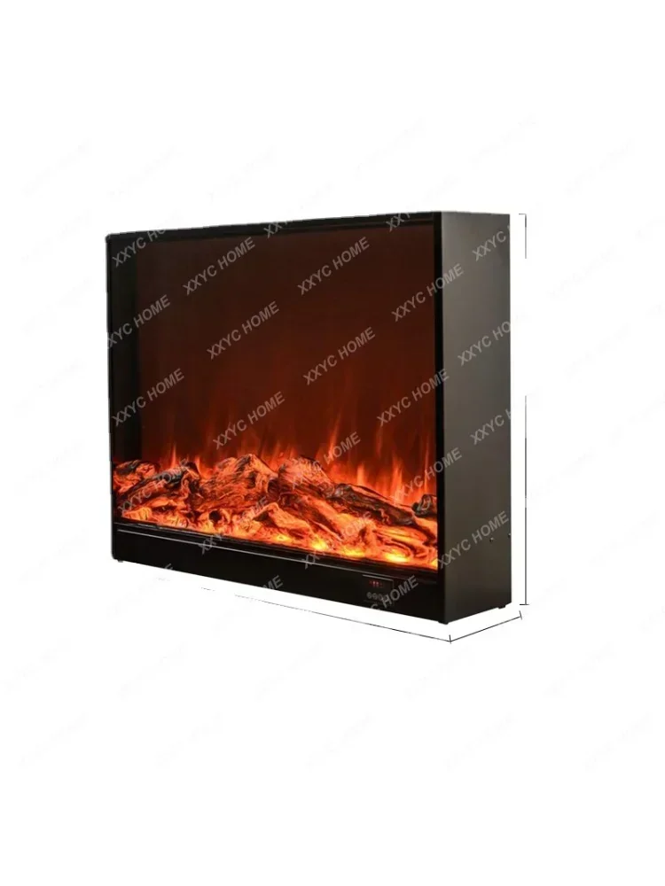 Electronic Fireplace Simulation Flame Curio Cabinet Heater Home Living Room Embedded Fake Fire Core home accessories decoration
