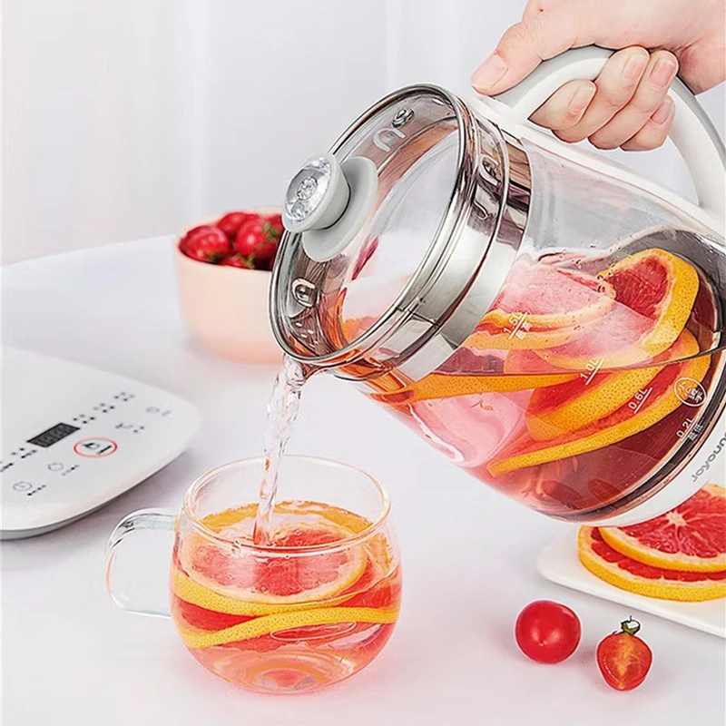 Joyoung Electric Kettle Multifunctional Health Preserving Pot 1.5L 800W Fast Boiling Water Boiler Cooking Porridge Flower Tea