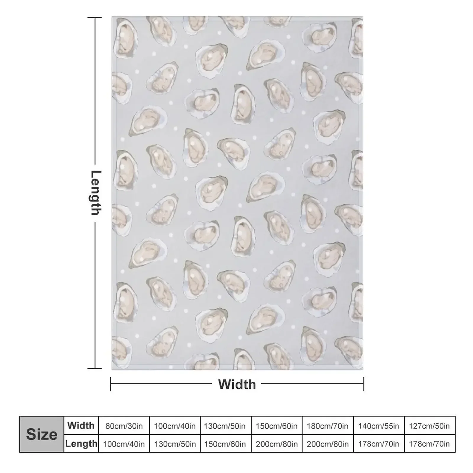 Oysters and Pearls Throw Blanket Single Extra Large Throw Kid'S Luxury Throw Blankets