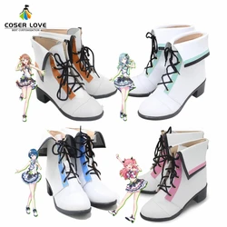 Project Sekai More More Jump Hinomori Shizuku Kiritani Haruka Momoi Airi Hanasato Minori Custom Cosplay Shoes Boots