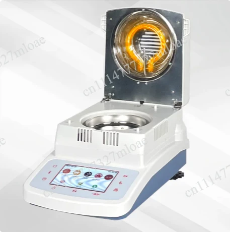 Range 50g/110g Digital Moisture Tester Meter Halogen Heating Moisture Analyzer Precision 0.001-0.005g