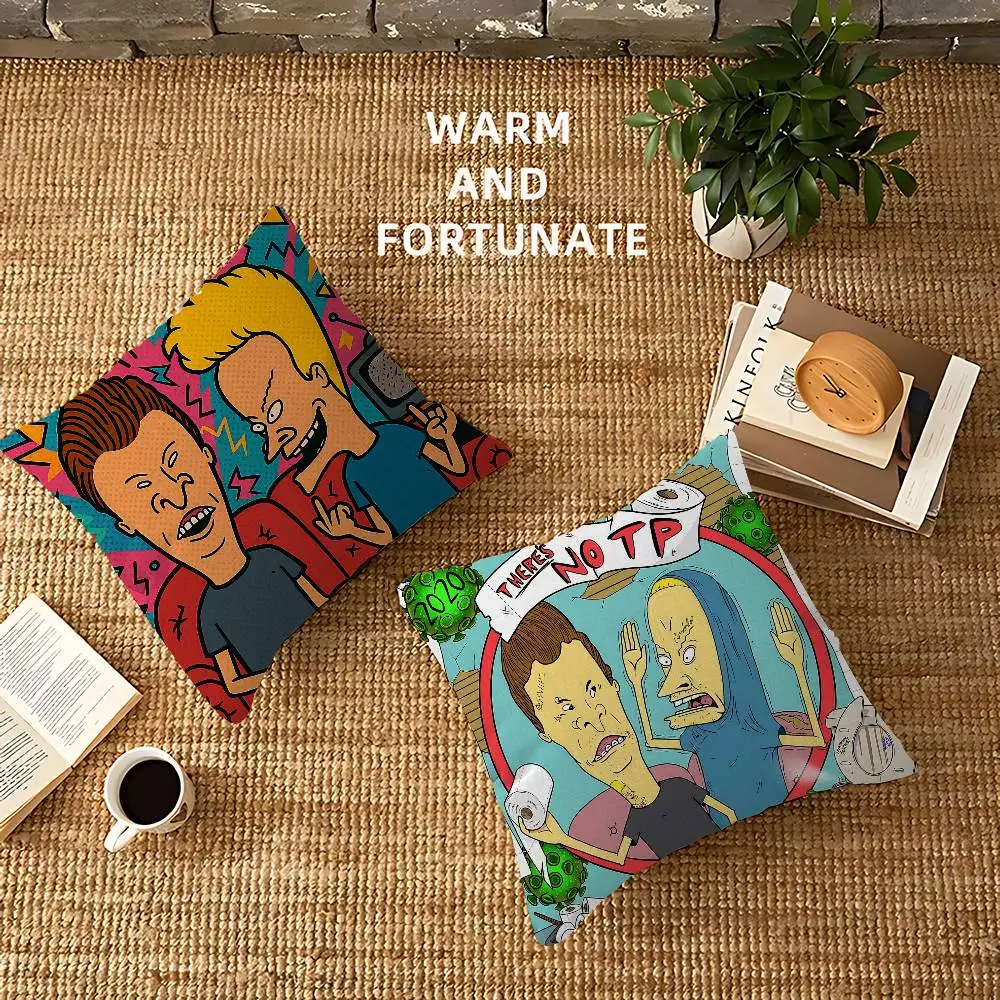 Anime B-Beavis And Butthead Lucky Dragon pillow cover sofa cushion cover home room decoration children gift