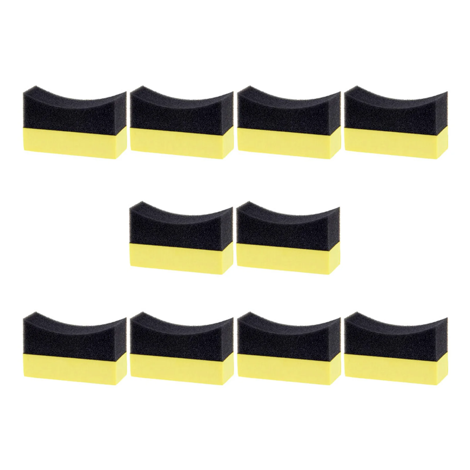

10Pcs Tire Shine Applicator Pads Wax Polishing Sponge Non Deformable Suitable for Off Road Tires Tire Dressing Applicator Pad