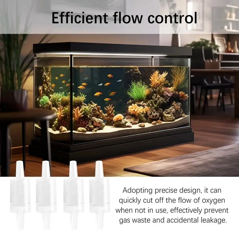 Oxygen Tank Valve Waterproof Fish Tank Oxygen Ring Air Pump Check Valve Oxygen Ring For Fish Tanks