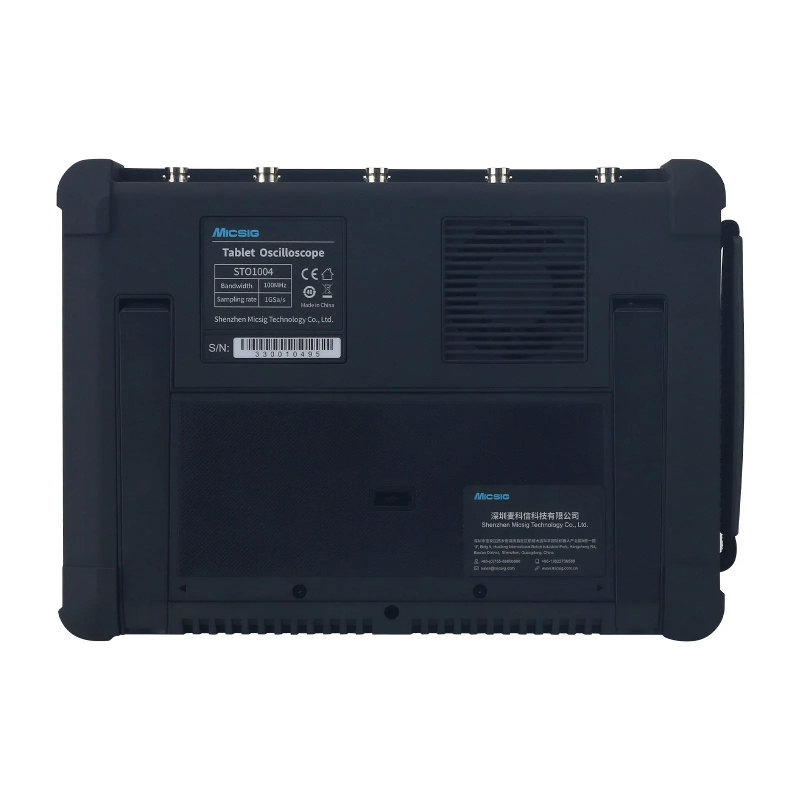 

NEW Micsig STO1004 4CH 100MHz 1GSa/s Smart Tablet Oscilloscope Digital Oscilloscope with 8 Inch Touch Screen