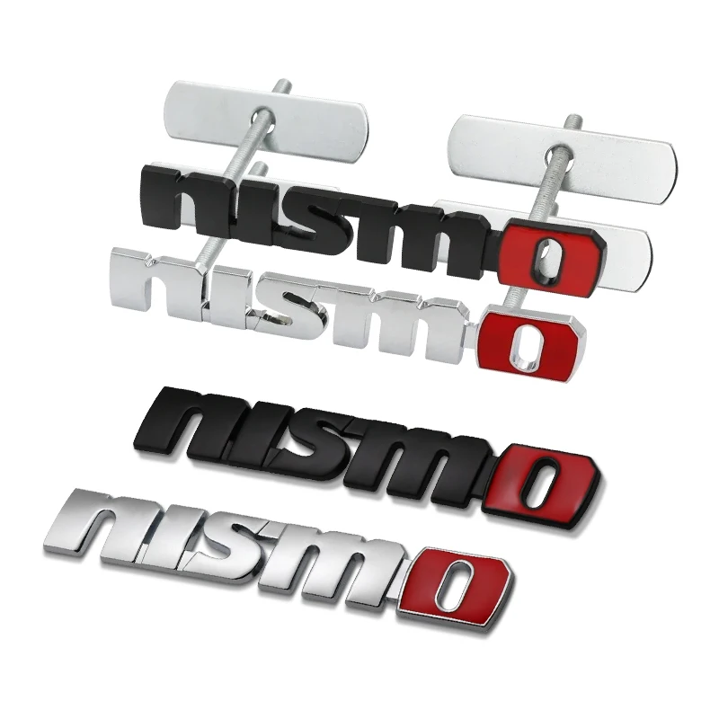 NISMO Fashion Autoaufkleber Frontgrill-Emblem Kühlergrill-Abzeichen Aufkleber für Nissan Nismo Qashqai Teana X-Trail T32 T31 Tiida Juke – Detail 7