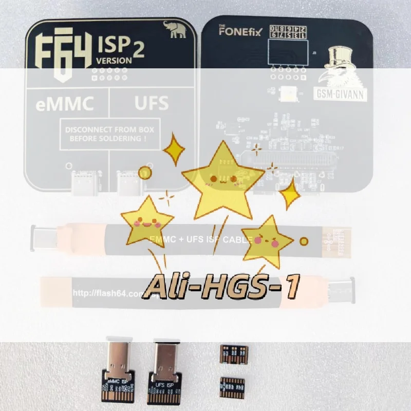 

Flash 64 Ultra F64 Box UFS & EMMC ISP V2 Adapter For Electronics Repair
