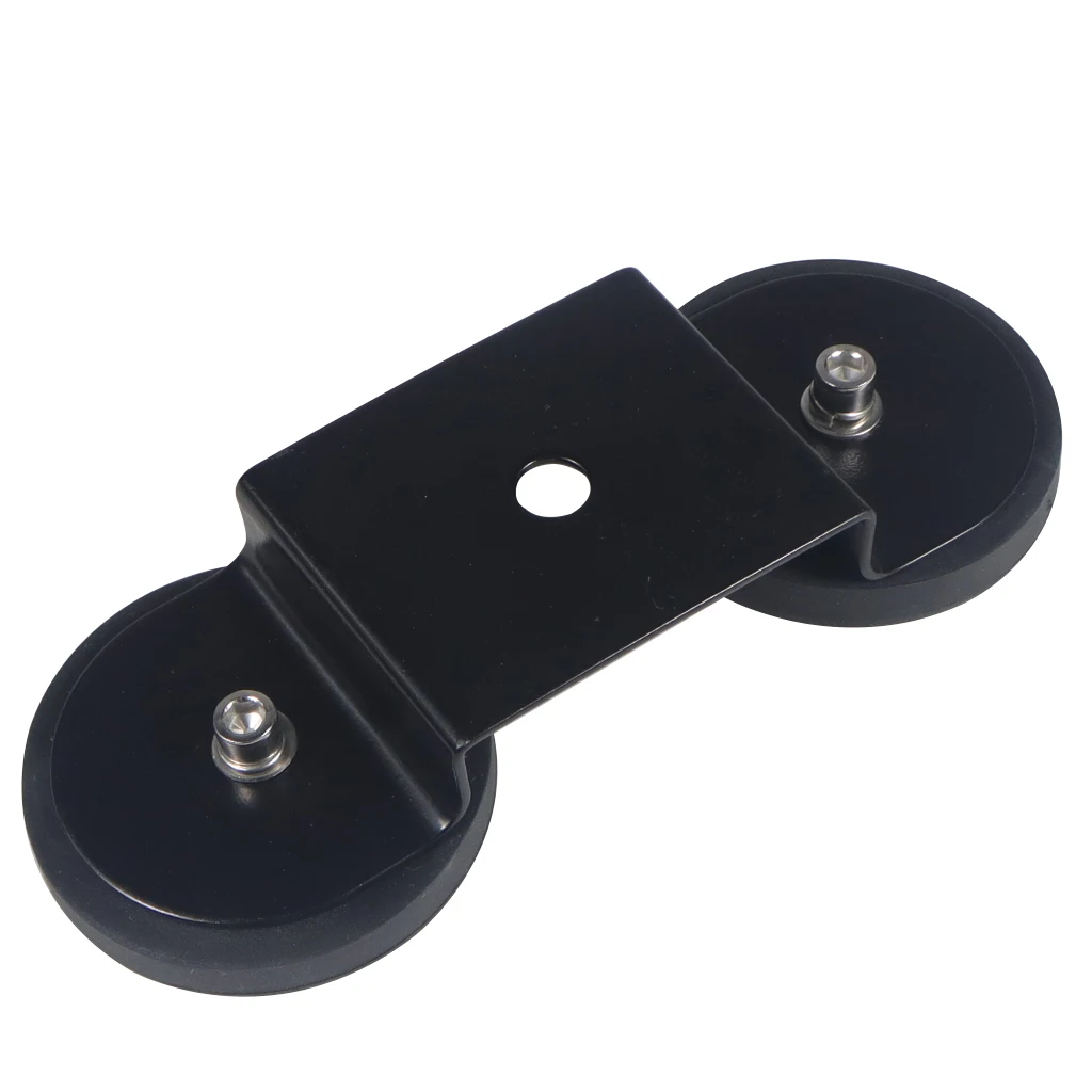 2PCS D66mm D88mm Dual Magnet Basis Gummi Halterung Magnetische Montage M10 Schraube Loch für Kamera Licht Telefon Halter Monitor display – Detail 5