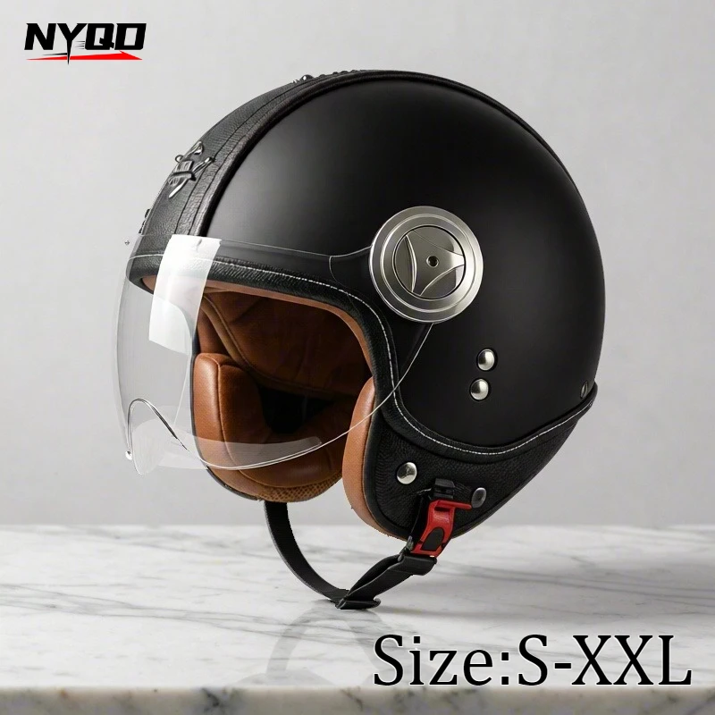 nuovo-casco-da-moto-certificato-3c-con-lente-integrata-unisex-3-4-open-face-per-scooter-e-bici-elettriche-casco-di-sicurezza-per-la-guida