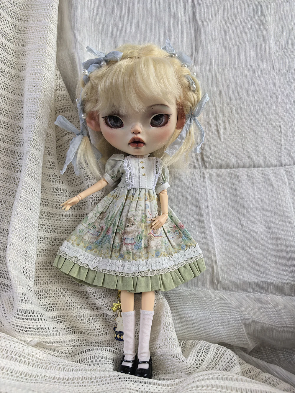 Multi-colored Lace Princess Dress for Blythe Doll ICY DBS OB22 OB24 AZONE Compatible New Fashion Accessory for blytheDolls