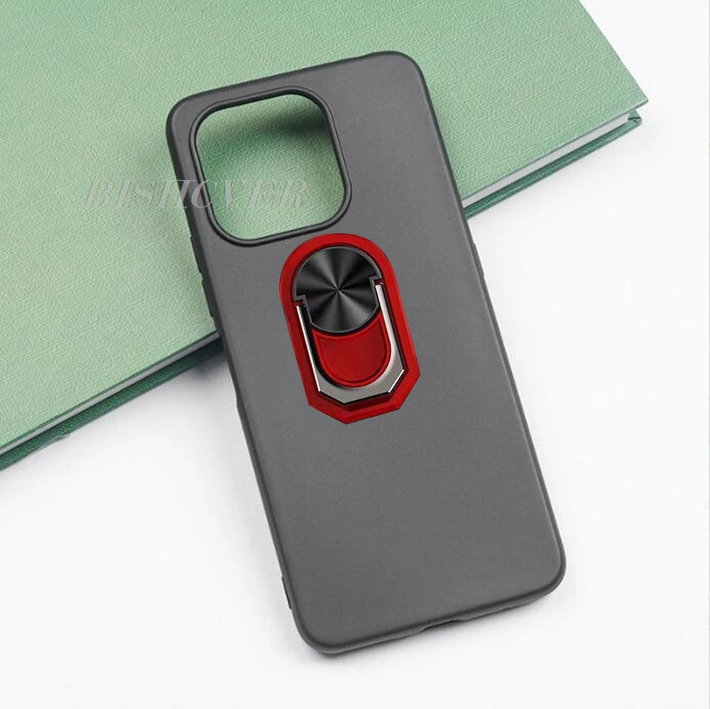 Для UMIDIGI G6 5G 6,57 дюймов 2024 дюймов UMIDIGIG6 задний кольцевой держатель кронштейн для смартфона Мягкий силиконовый чехол из ТПУ