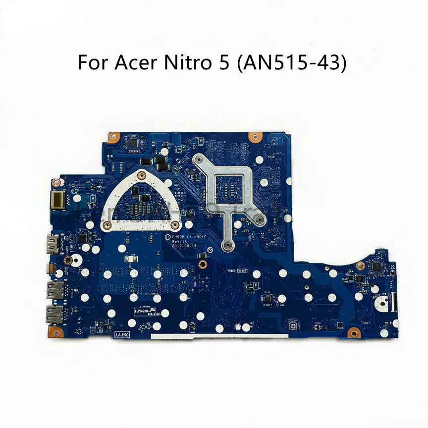 LA-H901P For Acer AN515-43G main board with R5-3550H R7-3750H RX560X 4GB-GPU-