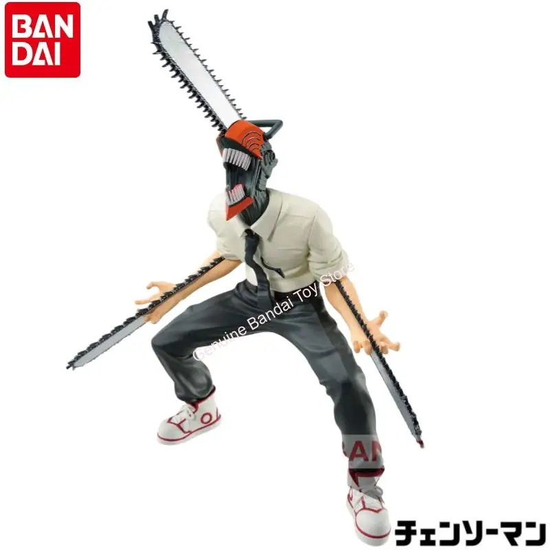 

In Stock Original Bandai Banpresto Chainsaw Man Denji 100% Genuine Holiday Gifts Figurine Model Ornaments Statue Action Figure