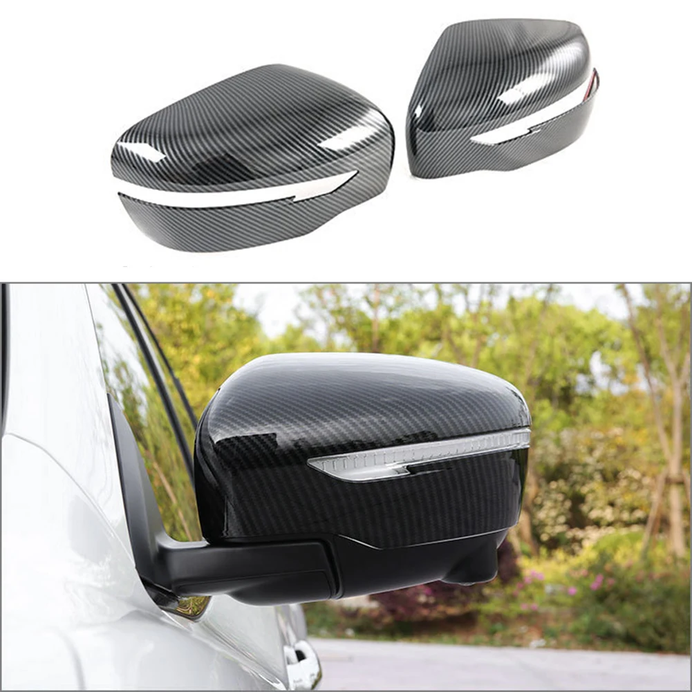 Чехлы для зеркал из АБС-пластика Чехлы для боковых зеркал автомобиля Индивидуальная посадка Простая установка Устойчивость к царапинам Бесшовная интеграция