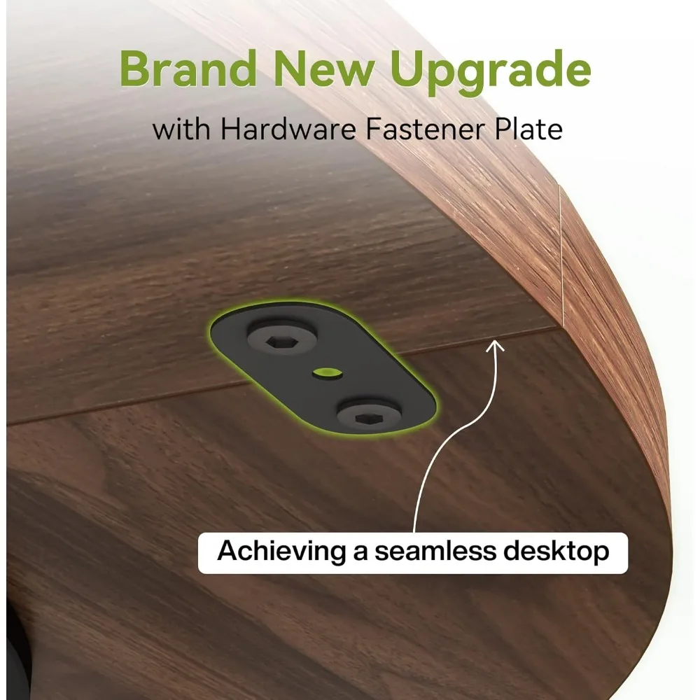 مقاعد طاولة طعام خشبية مستديرة 4-6، قاعدة بقاعدة بنية مقاس 47 بوصة، أثاث غرفة دائري