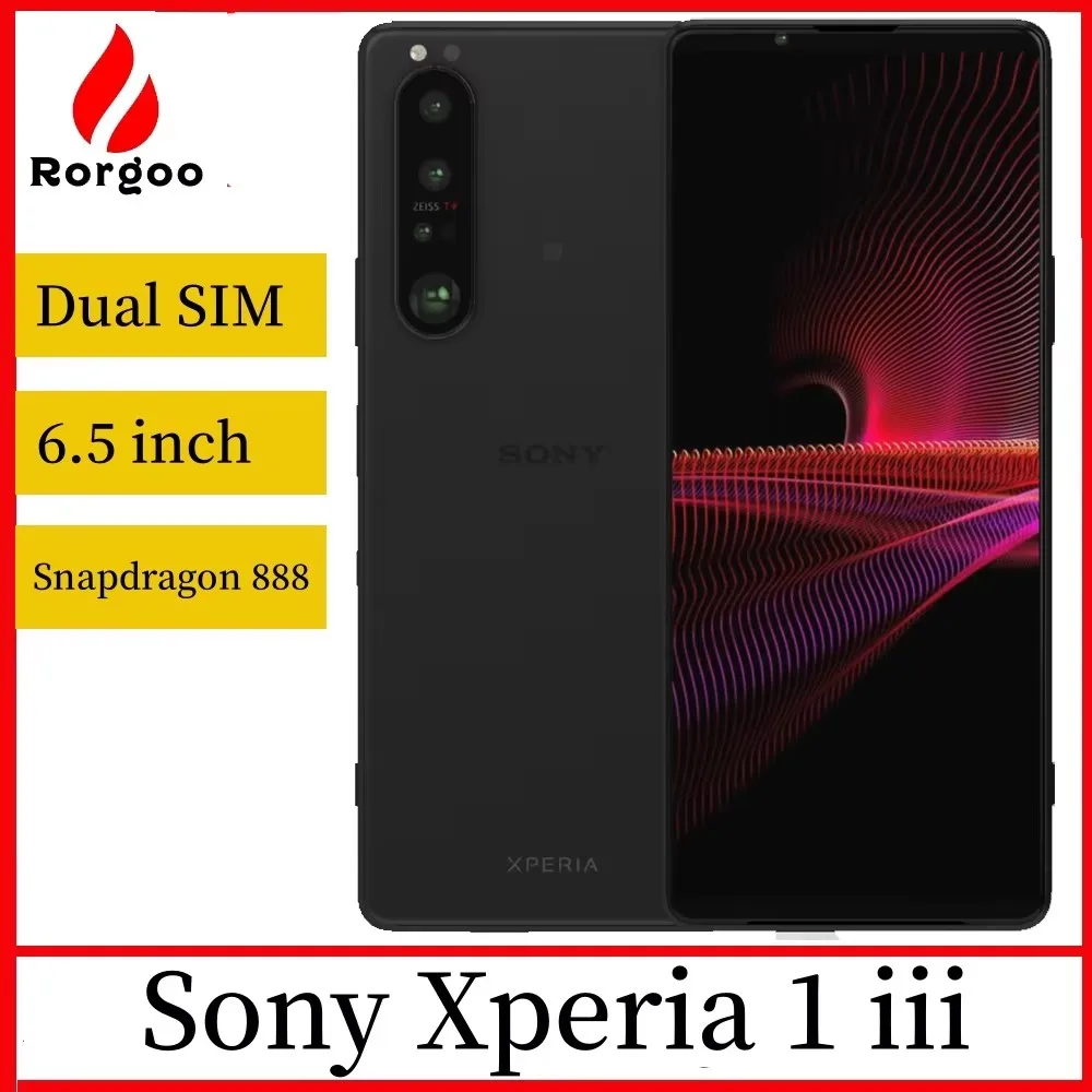 Sony Xperia 1iii 1 iii 5G Dual Sim XQ-BC52 XQ-BC72 256GB/512GB 6.5