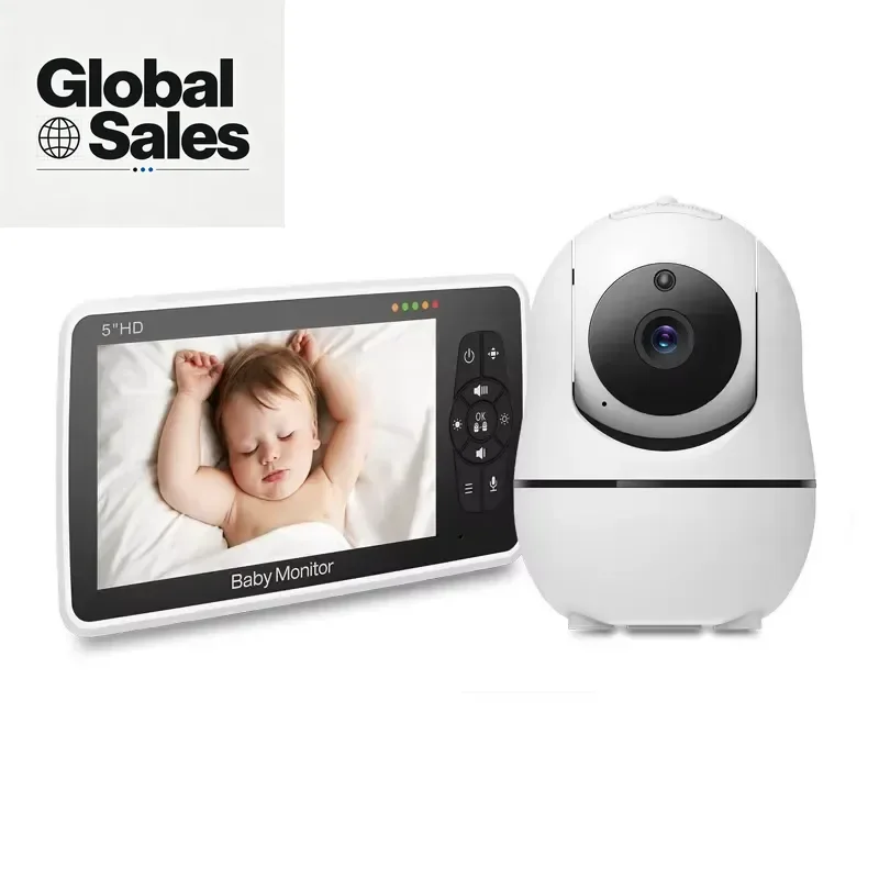 SM50 Smart 1080p Video Baby Portable Wireless Audio Device with Motion Detection and Sleep for Newborns