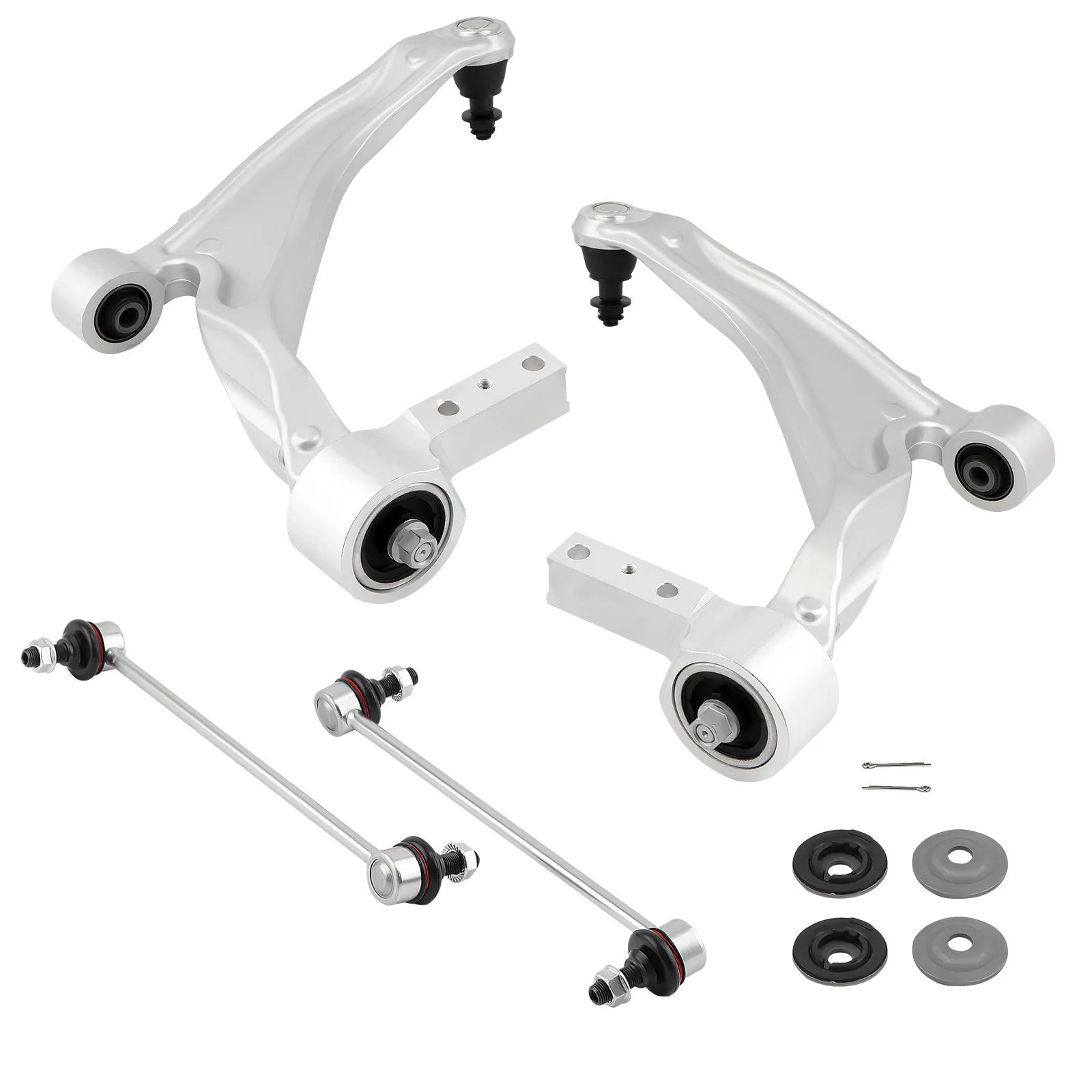 4pcs Suspension Front Lower Control Arm Ball Joint for Acura MDX ZDX 2007-2013
