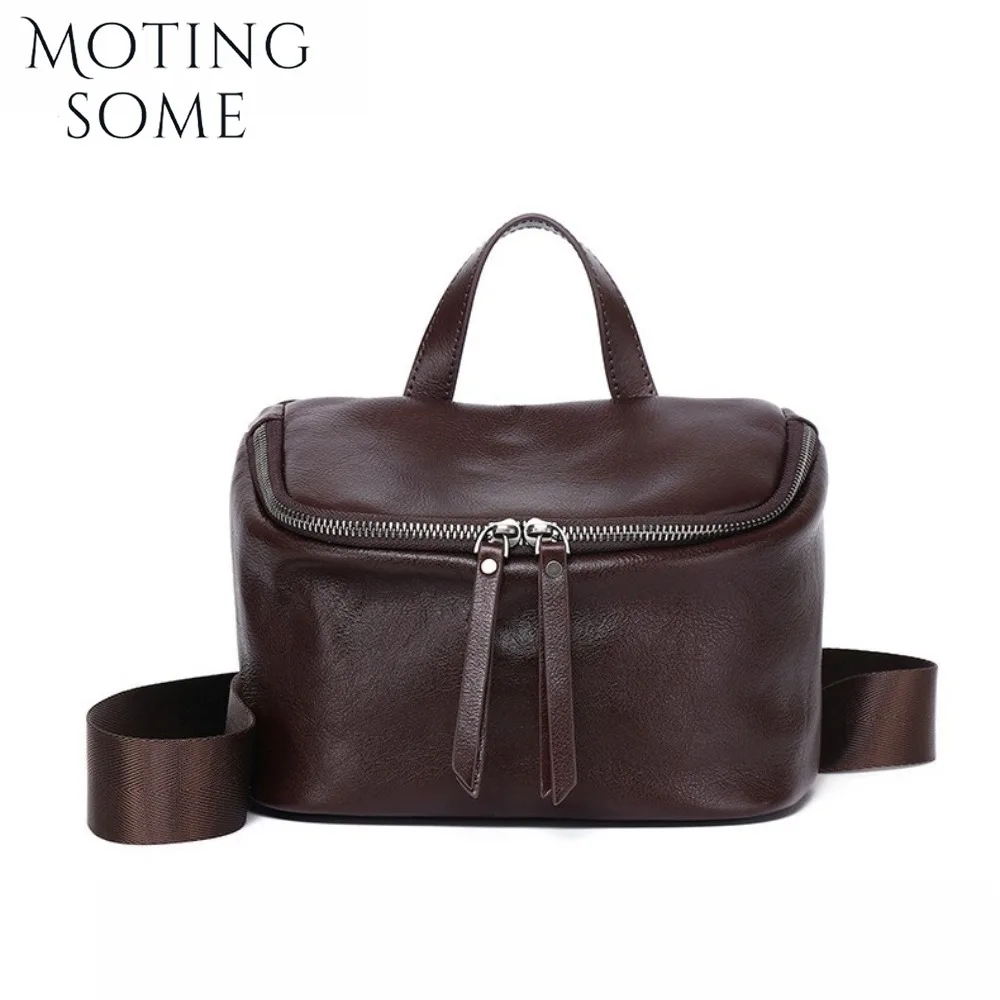 

Motingsome первый слой из воловьей кожи, женская роскошная сумка из натуральной кожи, сумки через плечо, ретро-кошелек