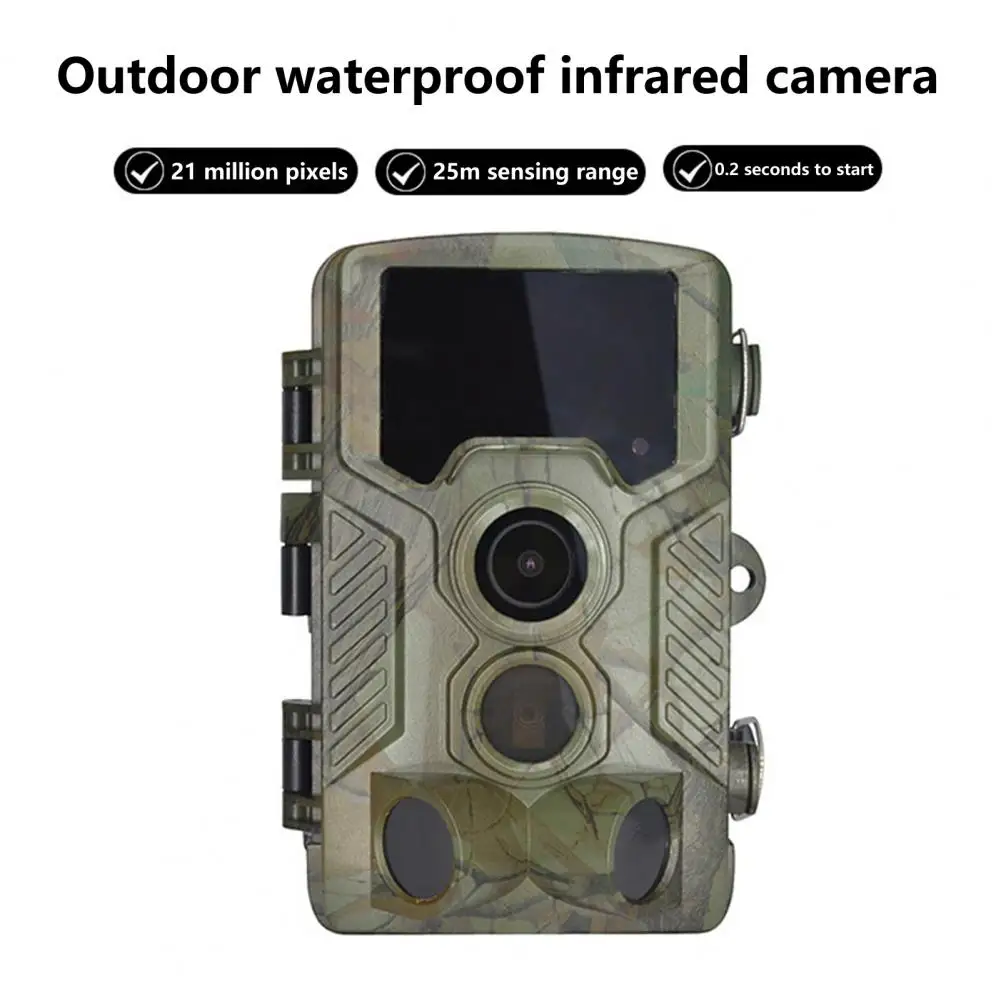 Hunting Trail Camera 1080P High Resolution Sensitive IP66 Waterproof Portable Night Vision Motion Activated Wildlife Scouting Ca