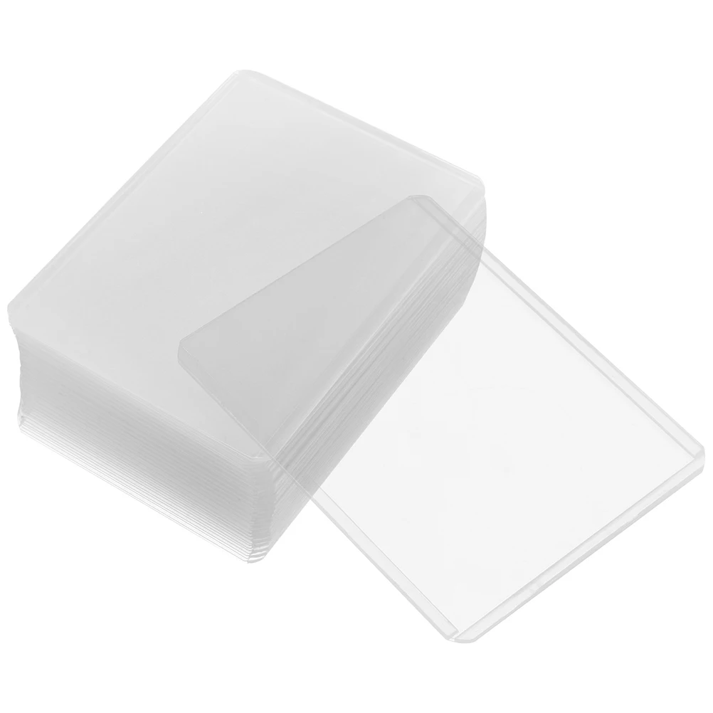 

30pcs Case Cards Baseball Card Sleeves Protector Sleeves Game Card Sleeve Hard Plastic Game Baseball