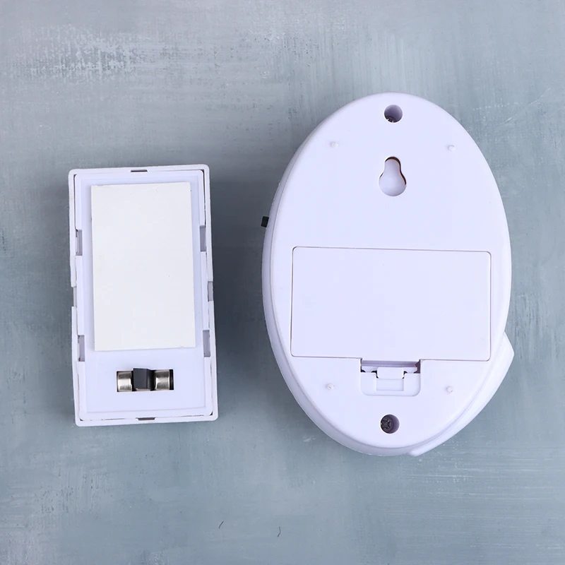 

Новый беспроводной дверной звонок со светодиодной подсветкой, 2 кнопки, 3 приемника, питание от батареи, 32 мелодии, кольцо, пульт дистанционного управления, домашняя безопасность ﻿ Для магазина отеля