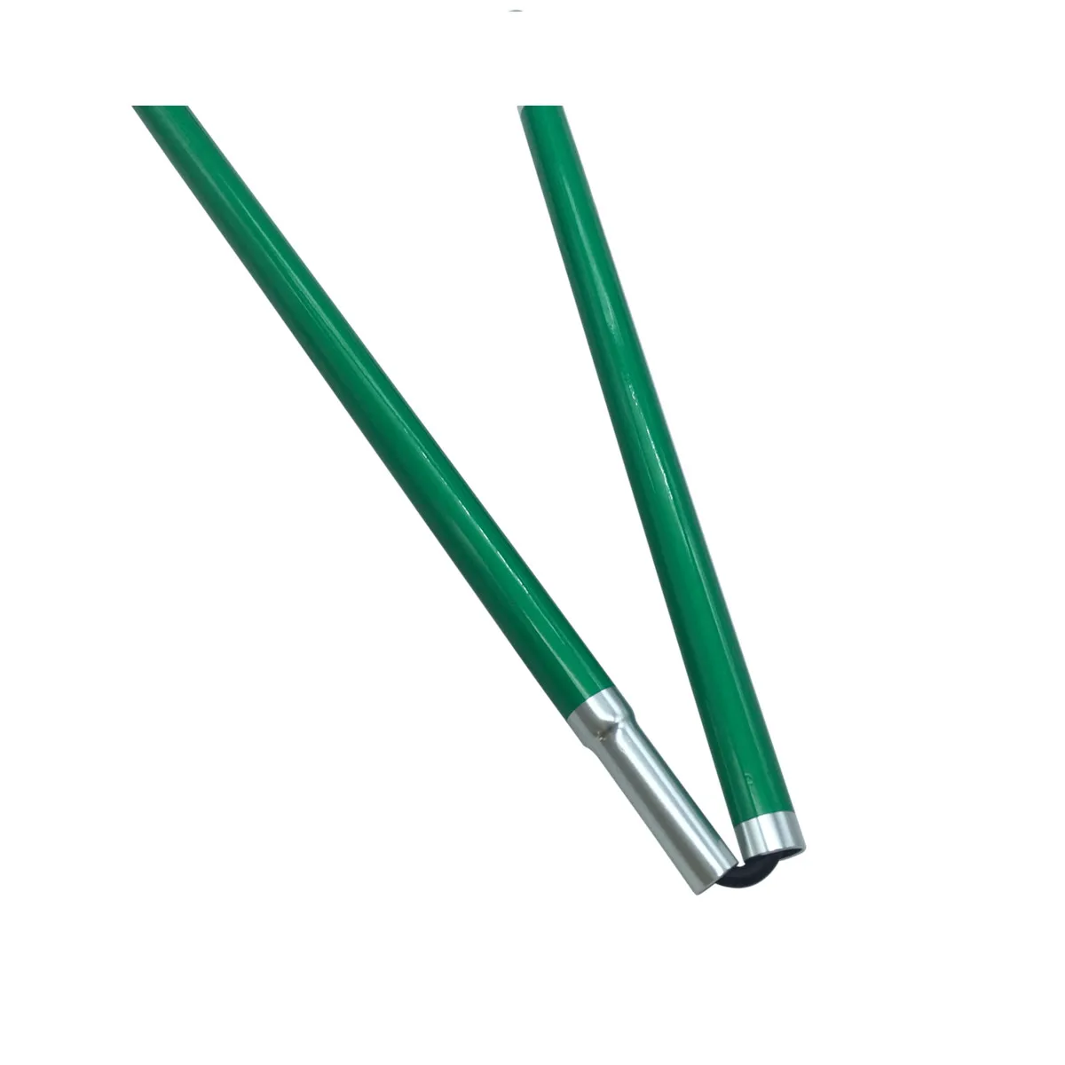 قصب أبيض للتنقل من الألومنيوم قابل للطي للمكفوفين ، يطوى لأسفل 6 أقسام ، من من من من من من من الألومنيوم