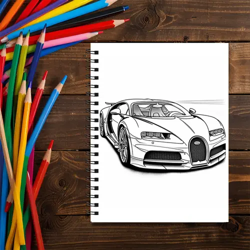 Racing Adult Coloring Book - 8.3x 11.2 Inch 22 Page Coloring Book - Helps Reduce Stress and Ease Emotions - Image 4