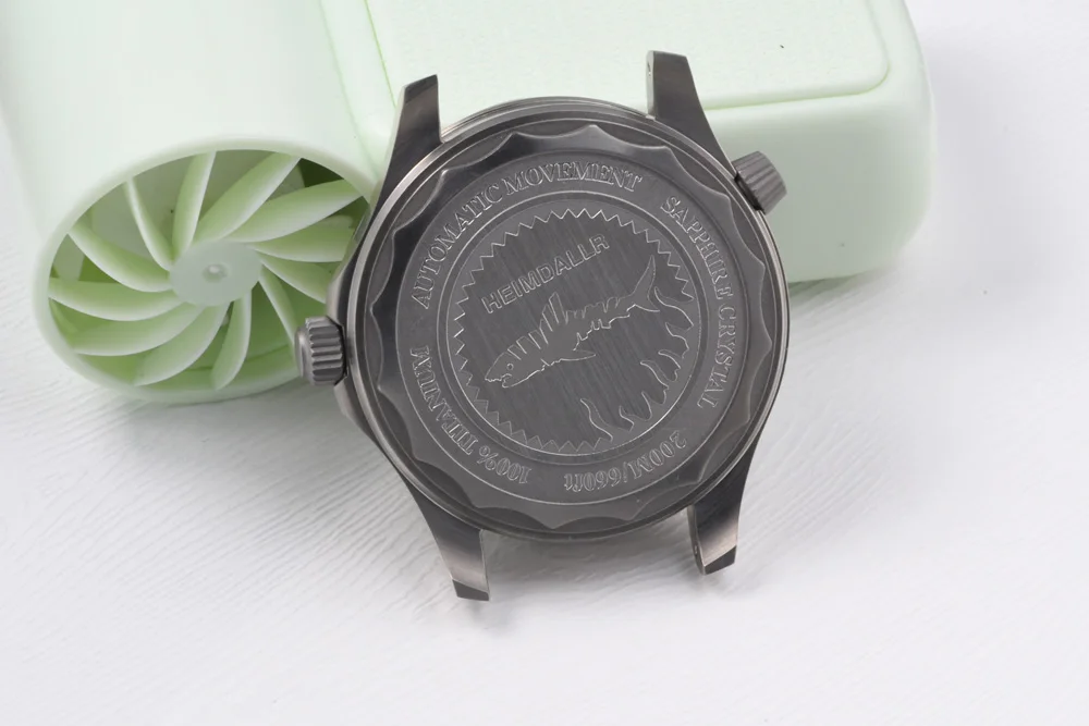 Seamaster 007 Titan-Uhrengehäuse Passend für Seiko Luminous Saphirglas Taucheruhr für NH35/NH36 Automatikwerk Uhrenteile – Detail 6