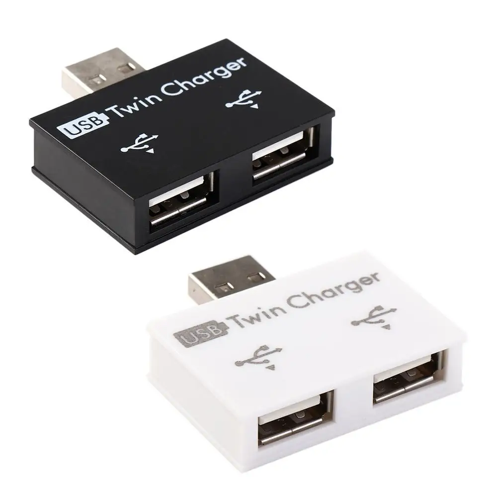 

Hub Adapter USB Adapter Dock USB2.0 Charging Splitter 1 Male To 2 Port Female USB 2.0 Charging Hub USB Charging Extender