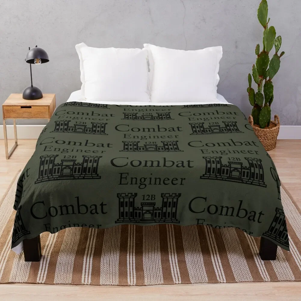 Army Combat Engineer Throw Blanket Blankets Sofas Of Decoration Luxury Thicken Beautifuls Bed covers Blankets