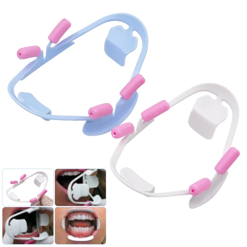 Dental Teeth Cheek Retractor 3D Mouth Opener Three D Shape Lip Cheek Retractor Intraoral Cleaning Dentist Material Tool