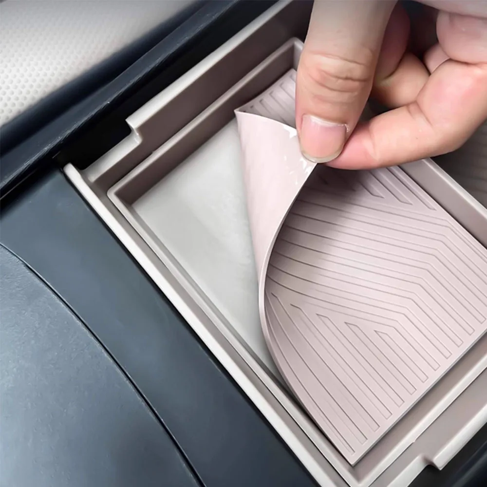 ل BYD دولفين الذكية القيادة الطبعة 2025 مسند الذراع صندوق طبقة مزدوجة صندوق تخزين تعديل السيارة صندوق تخزين منزلق