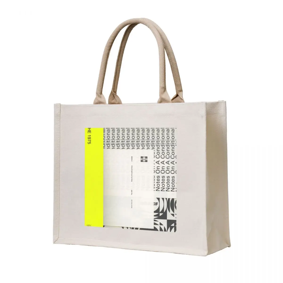 

notes on a conditional form 1975 Tote Bag custom bags Fabric bag Shopper bag