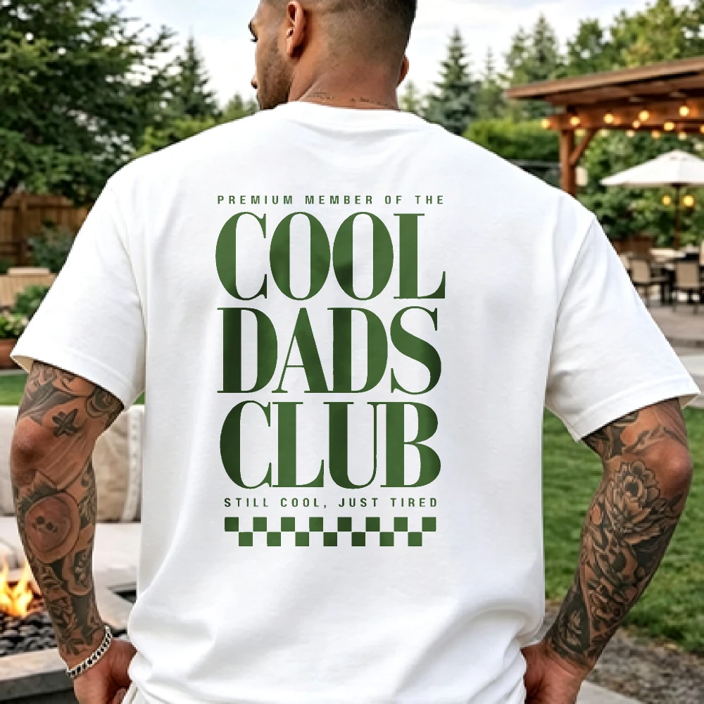 Cool Dads Club T-Shirt Father' - огляд і ціна Summer Clothing Ideas Men