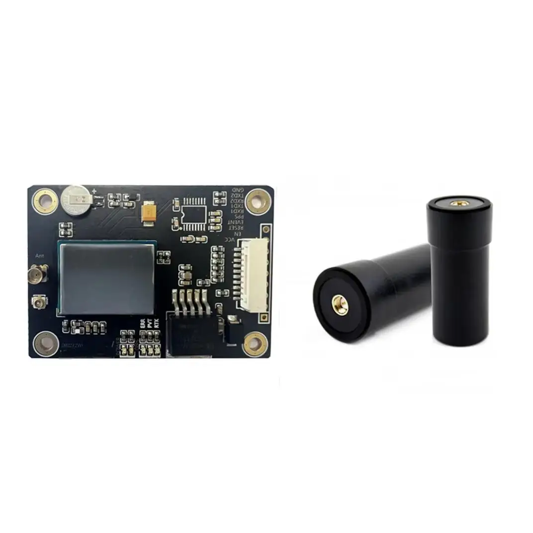 High-precision RTK GPS module InCase PIN GNSS receiver board with GNSS Antenna