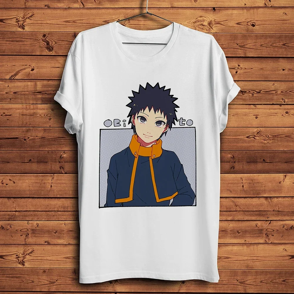 

fresh style Shinobi obito funny anime t shirt men summer new white casual tshirt unisex Japan manga streetwear tee