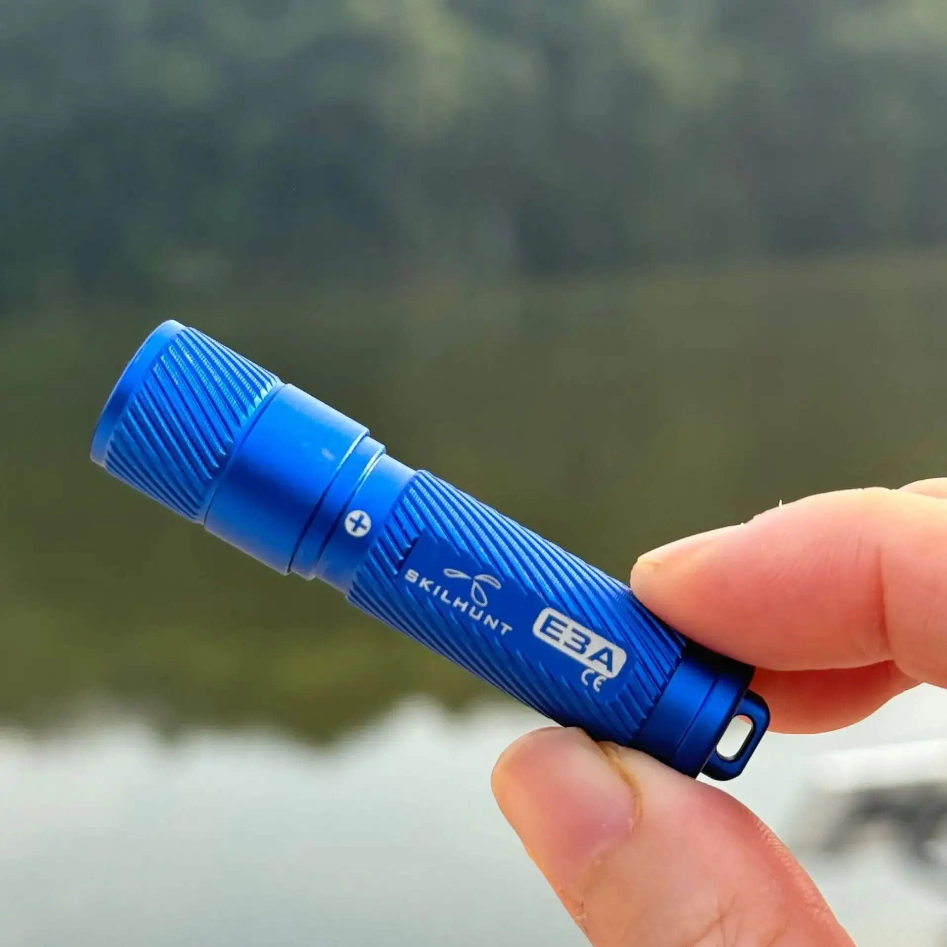 SKILHUNT-llavero E3A AAA, linterna LED Mini, luz LED para llave, Poket, antorcha para exteriores, Camping diario, senderismo, equitación, pesca,