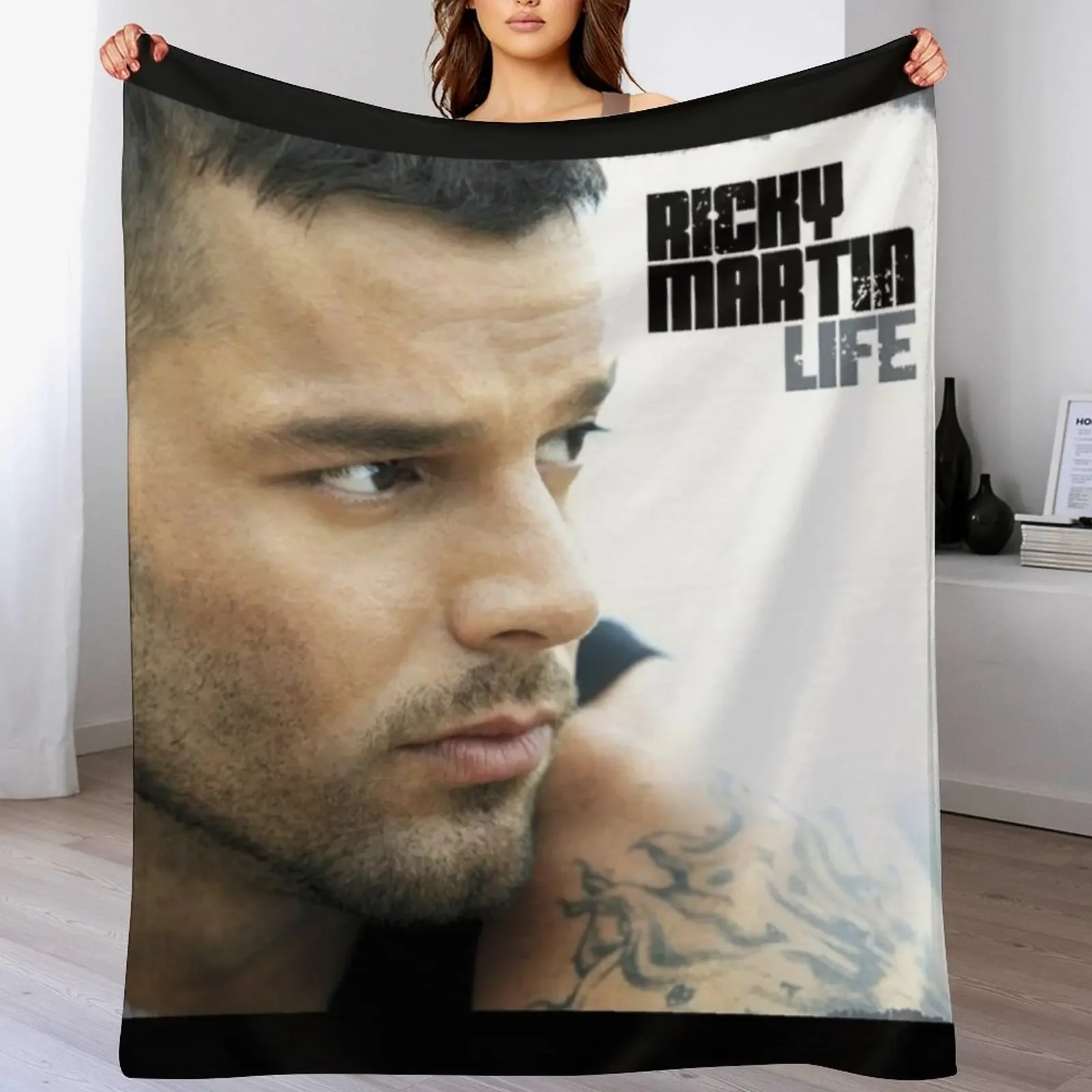 

New Life Throw Blanket For Sofa Thin Bed Fashionable Hairys Flannel Blankets