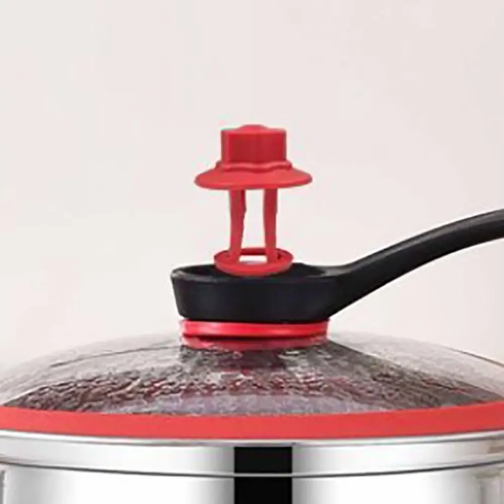 Durable 304 Stainless Steel Micro-Pressure Cooker Large Capacity Anti-scalding Soup Pot Non-Stick Stockpot Soup