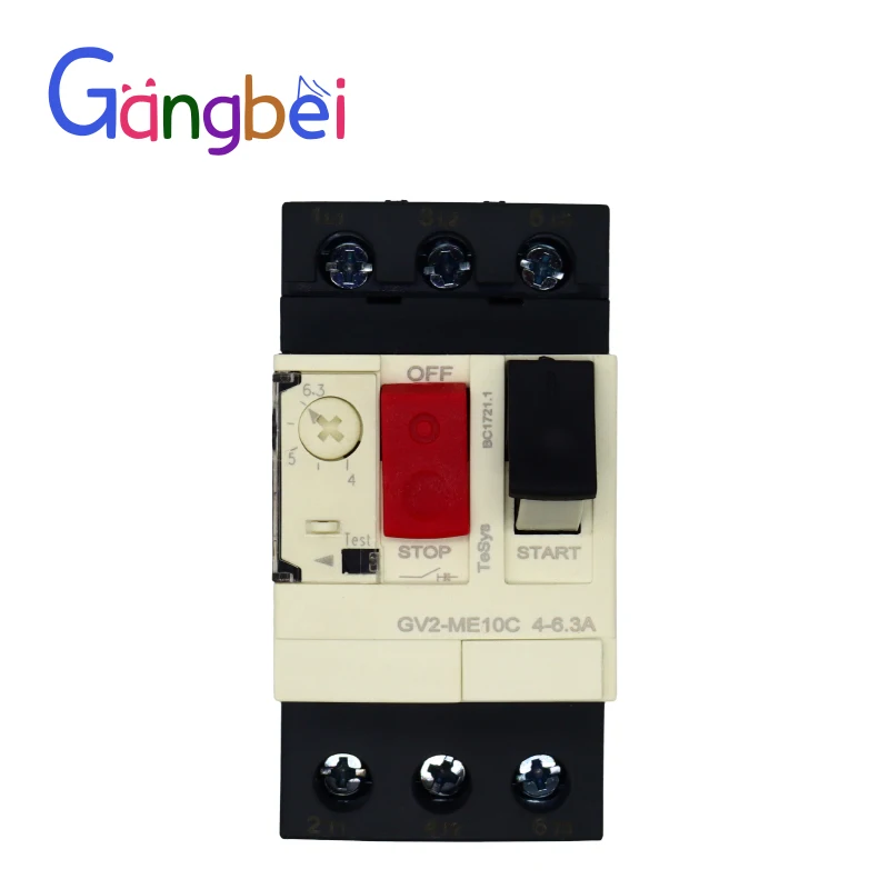 MPCB motor starter with Pushbutton Control GV2ME08,GV2ME10.GV2ME14,GV2ME16,GV2ME20,GVME22 Motor Thermal Magnetic Circuit Breaker