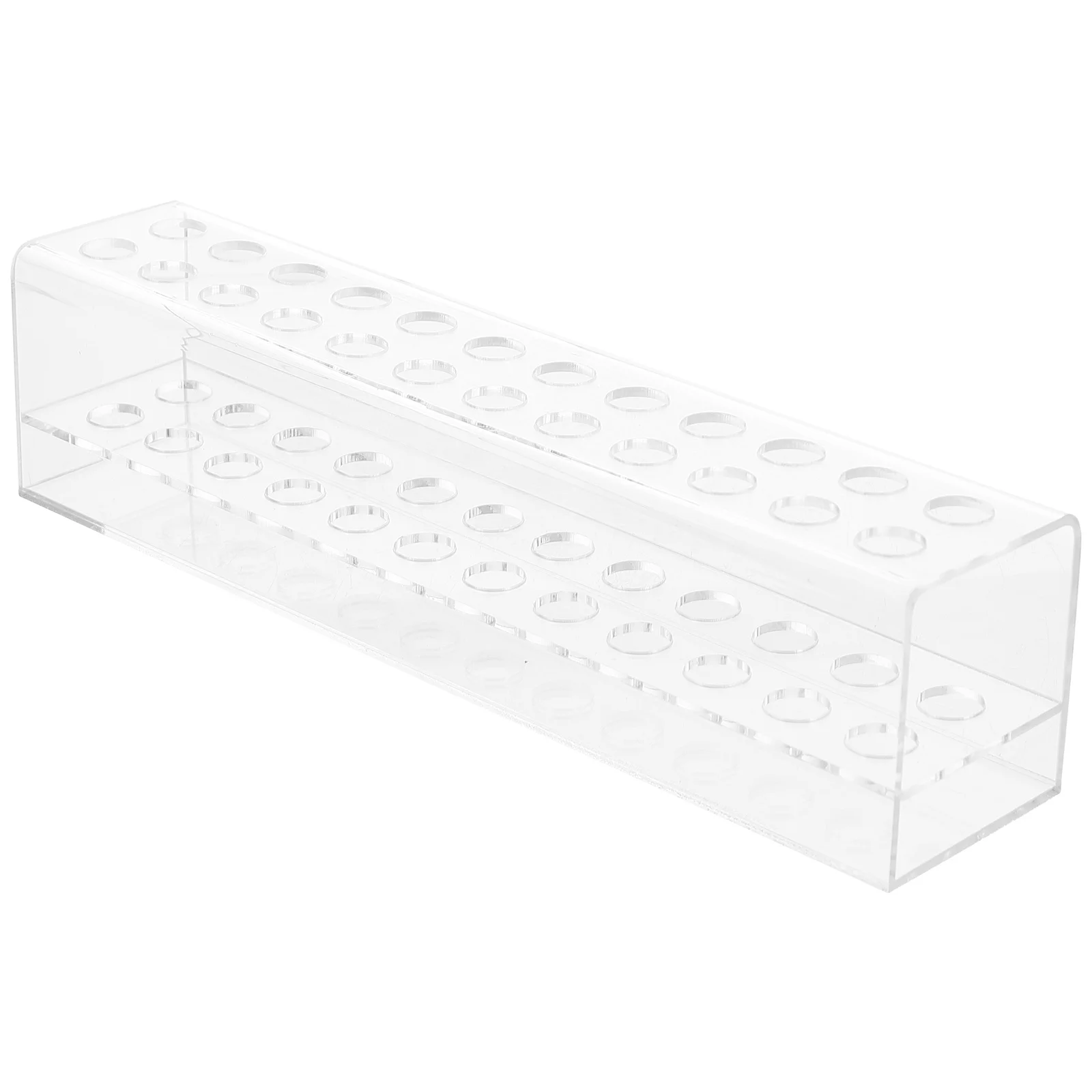 

Transparent Pen Holder Organizer Manicure Tool Display Stand Storage Cosmetics Brush Baby Rack Stationery Supplies