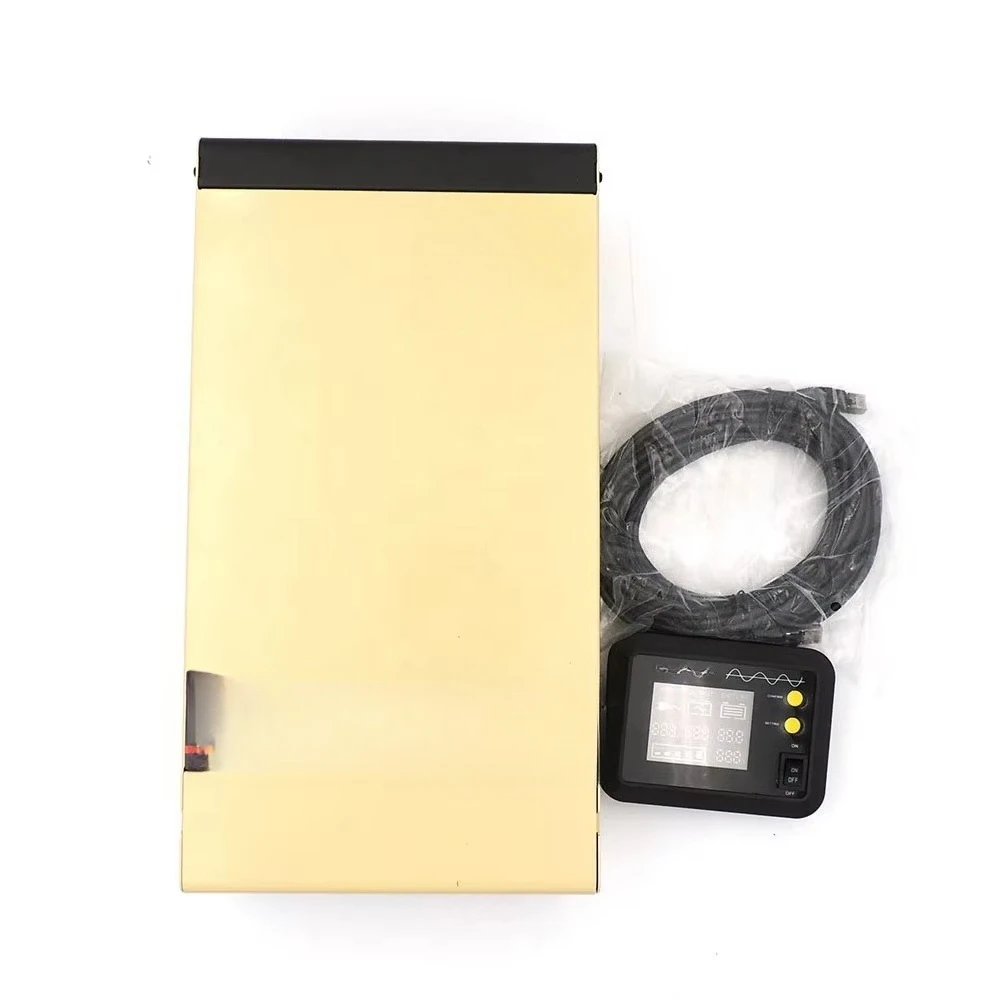 Miley 1500 w 24vdc 120vac Inverter with Charger 1500 W Dc to AC Converter with Copper Toroidal Transformer