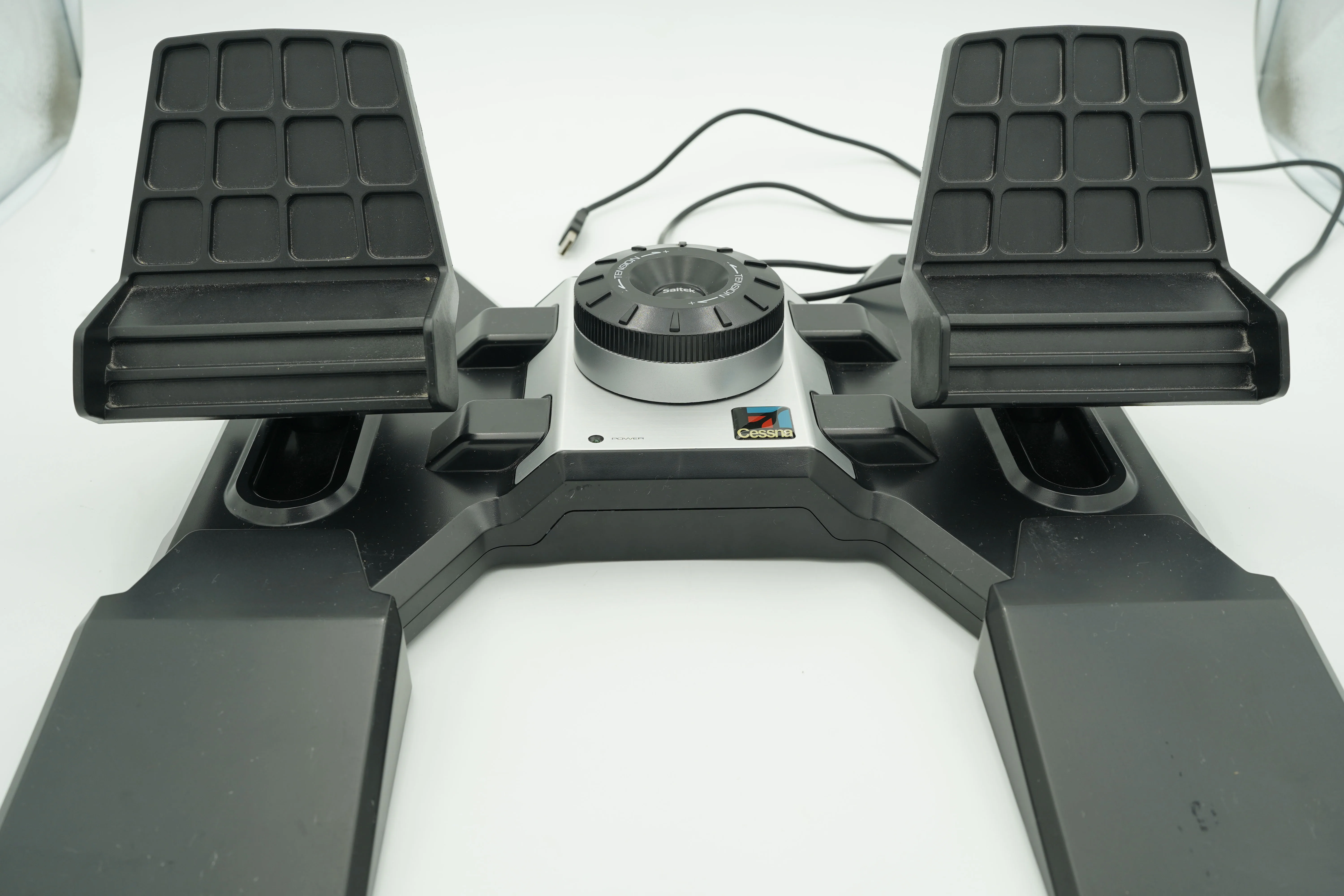 Saitek Logitech Cessna, Foot Rudder, Flight Simulator