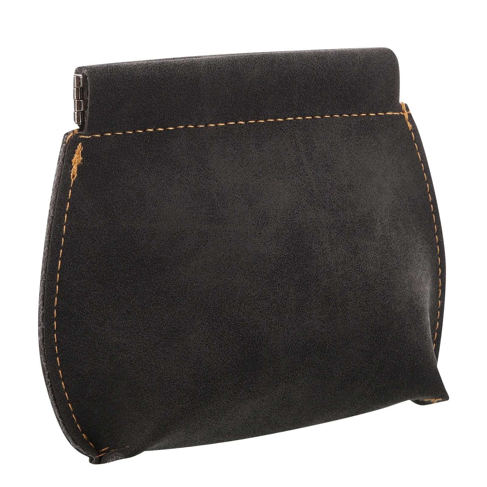 

Automatic Closure Wallet For Men Pouch Black Pu Men Wallet Small Portable Purse For Cash Card Storage