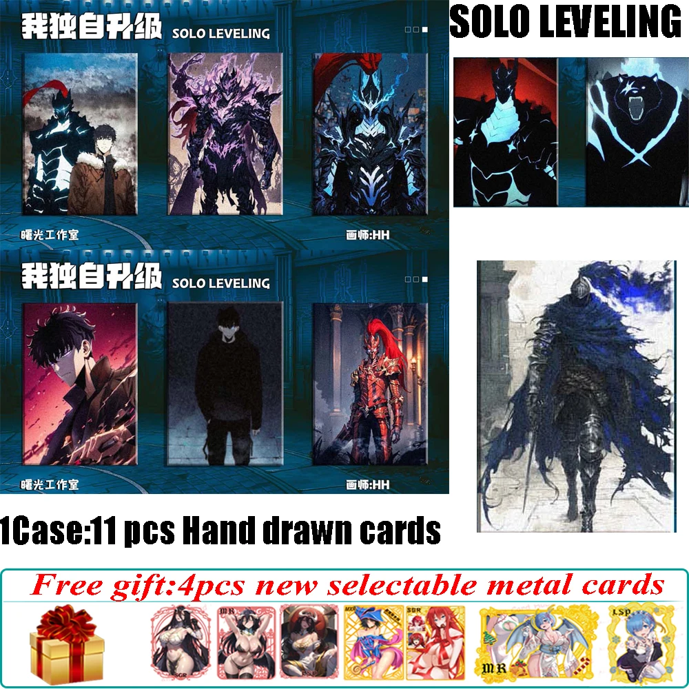 

Аниме Solo Leveling Ручная роспись Коллекция карт Серия Шугуан Ручная роспись Студия