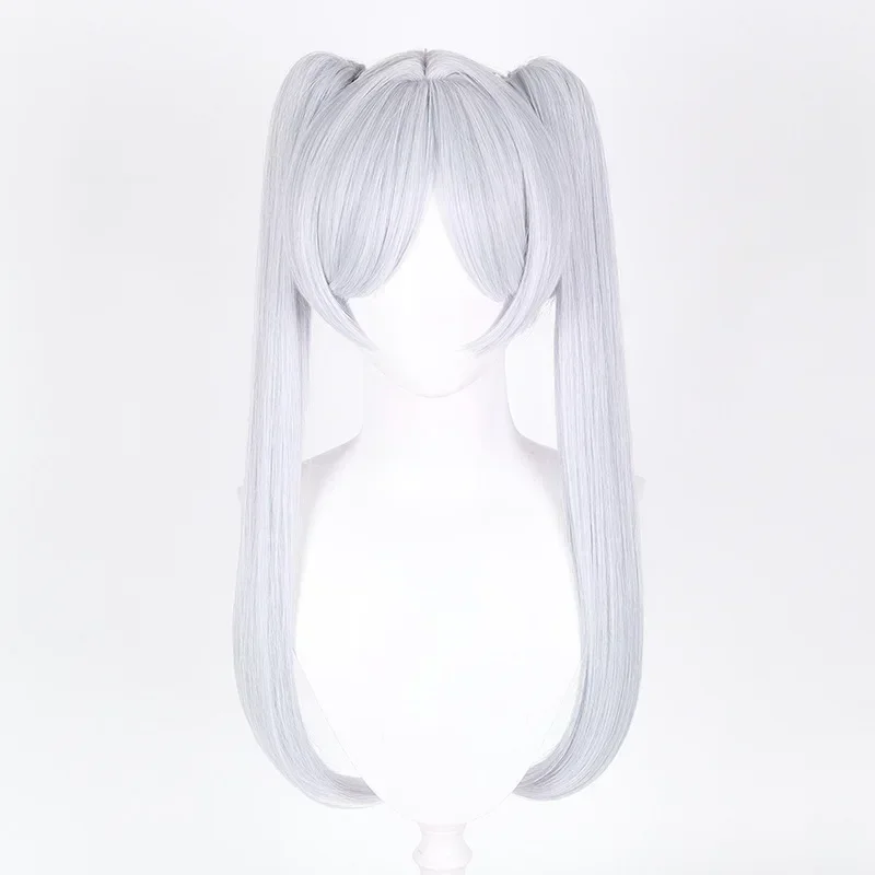 Frieren At The Funeral Frieren Anime Cosplay Costume Wig Halloween Christmas Fancy Witch White Suit Elf-ear Women de disfraz