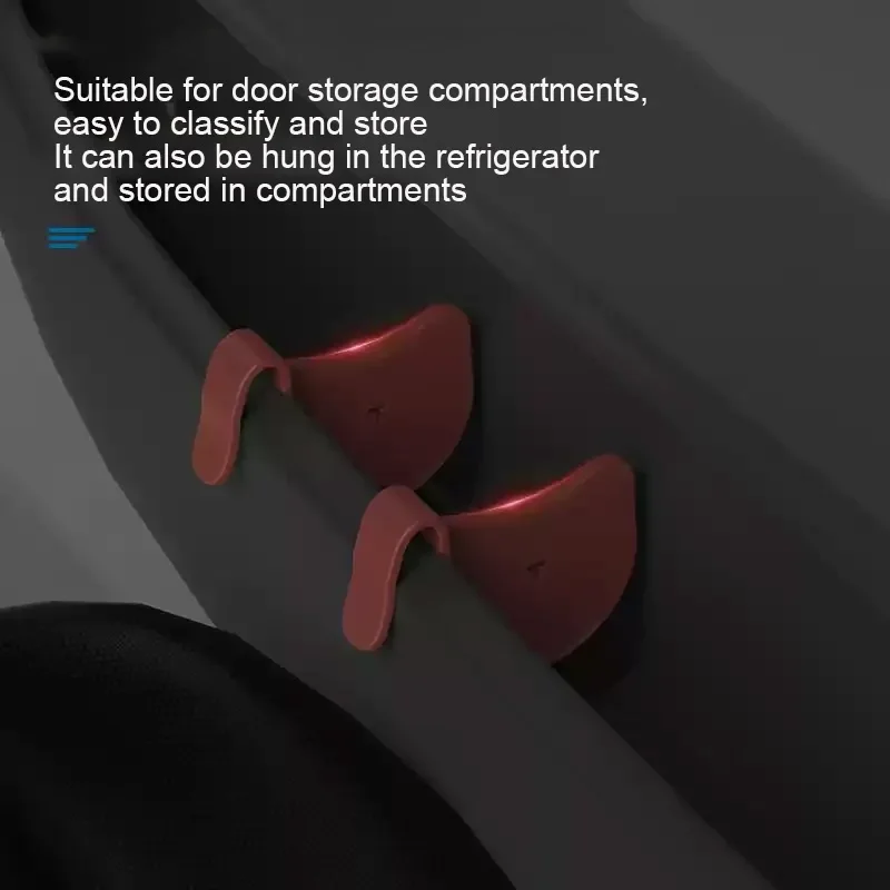 1PC Universal Silicone Car Door Storage Slot Groove Partition Panel For LIXIANG L6L7L8L9 ONOV L60 AITO M7 M9 AVATR 07 DEEPAL