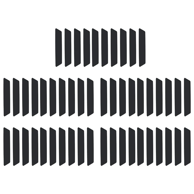 50 Stück selbstklebende, rutschfeste Teppichaufkleber, Griffkleber, Teppich, Bodenmatte, feste Aufkleber, rechtwinklig, trapezförmig